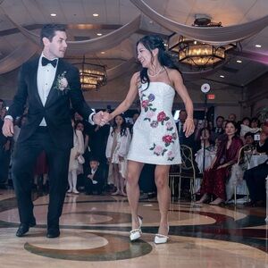 Helsi Frida Floral Appliqué Mini Dress